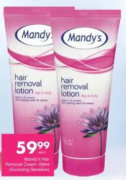Save Hyper Mandy's Hair Removal Cream offer