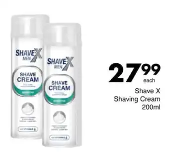 Save Hyper Shave X Shaving Cream offer