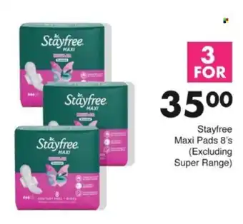 Save Hyper Stayfree Maxi Pads offer