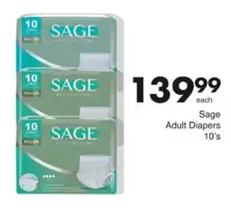 Save Hyper Sage Adult Diapers offer