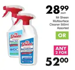 Save Hyper Mr Sheen Multisurface Cleaner Assorted offer