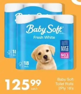 Save Hyper Baby Soft Toilet Rolls 2Ply offer
