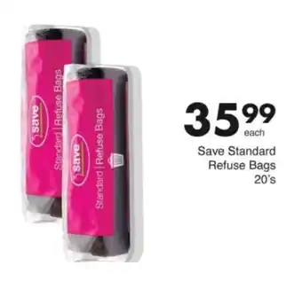 Save Hyper Save Standard Refuse Bags offer