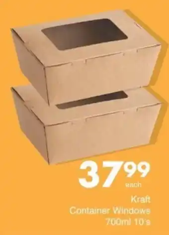 Save Hyper Kraft Container Windows offer
