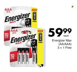 Save Hyper Energizer Max AA/AAA offer