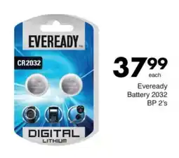 Save Hyper Eveready Battery 2032 BP offer