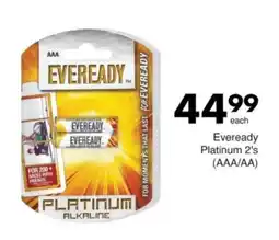 Save Hyper Eveready Platinum AAA/AA offer