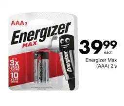 Save Hyper Energizer Max AAA offer
