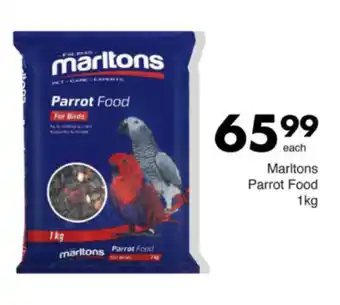 Save Hyper Marltons Parrot Food offer