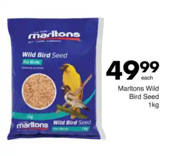Save Hyper Marltons Wild Bird Seed offer