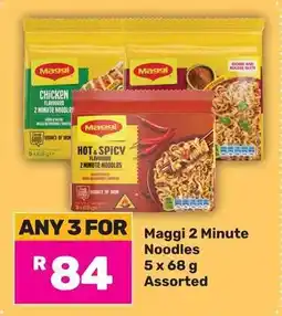 Game Maggi 2 Minute Noodles Assorted offer