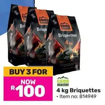 Game Camp Master Briquettes offer
