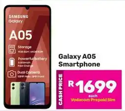 Game SAMSUNG Galaxy A05 Smartphone offer