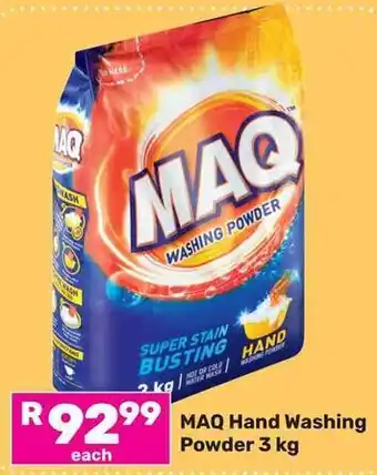 Game MAQ Hand Washing Powder offer
