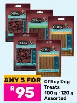 Game Ol'Roy Dog Treats Assorted offer