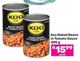 Game Koo Baked Beans in Tomato Sauce offer