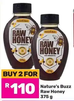 Game Nature's Buzz Raw Honey offer