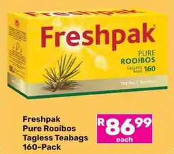 Game Freshpak Pure Rooibos Tagless Teabags offer