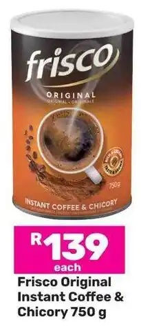 Game Frisco Original Instant Coffee & Chicory offer