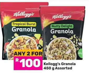 Game Kellogg's Granola Assorted offer