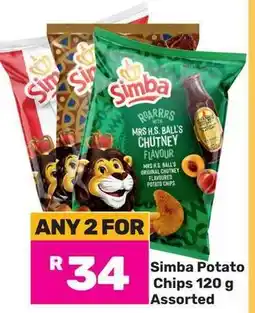 Game Simba Potato Chips Assorted offer
