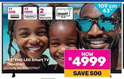 Game SAMSUNG 43" FHD LED Smart TV offer