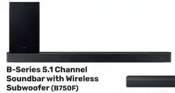 Game SAMSUNG B-Series 5.1 Channel Soundbar with Wireless Subwoofer offer
