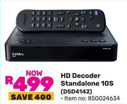 Game DStv HD Decoder Standalone 10S offer