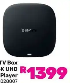 Game Xiaomi TV Box 3rd Gen 4K UHD Media Player offer