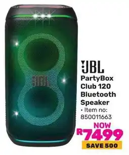 Game JBL PartyBox Club 120 Bluetooth Speaker offer