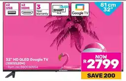 Game SKYWORTH 32" HD QLED Google TV offer