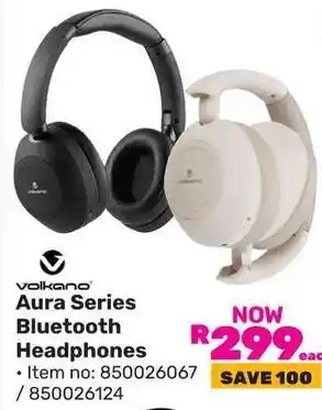 Game Volkano Aura Series Bluetooth Headphones offer