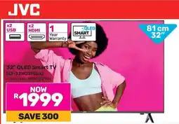 Game JVC 32" QLED Smart TV offer