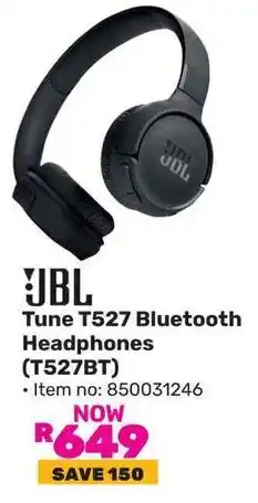 Game JBL Tune T527 Bluetooth Headphones offer