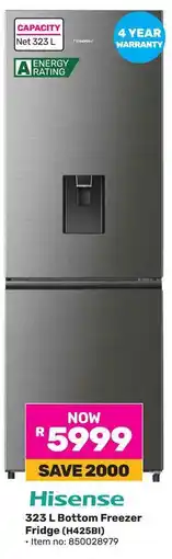 Game Hisense Bottom Freezer Fridge offer