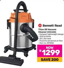 Game Bennett Read Titan 20 Vacuum Cleaner offer