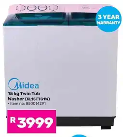 Game Midea Twin Tub Washer offer