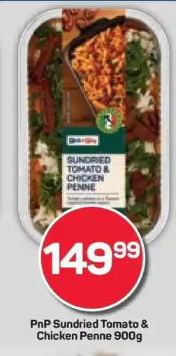 Pick n Pay PnP Sundried Tomato & Chicken Penne 900g offer