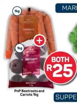 Pick n Pay PnP Beetroots and Carrots 1kg offer