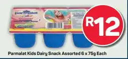 Pick n Pay Parmalat Kids Dairy Snack Assorted 6 x 75g Each offer