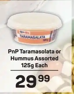 Pick n Pay PnP Taramasolata or Hummus Assorted 125g Each offer
