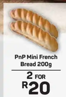 Pick n Pay PnP Mini French Bread 200g offer