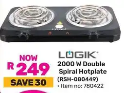 Game LOGIK 2000 W Double Spiral Hotplate offer