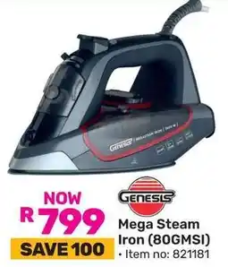 Game GENESIS Mega Steam Iron offer