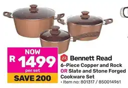 Game Bennett Read Copper and Rock OR Slate and Stone Forged Cookware Set offer