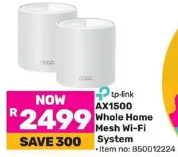 Game Tp-link AX1500 Whole Home Mesh Wi-Fi System offer