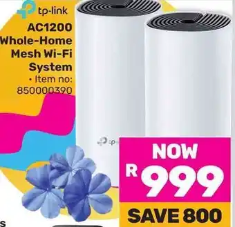 Game Tp-link AC1200 Whole-Home Mesh Wi-Fi System offer