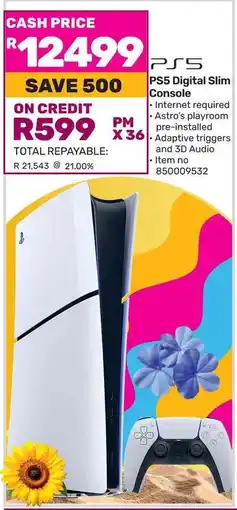 Game PS5 Digital Slim Console offer