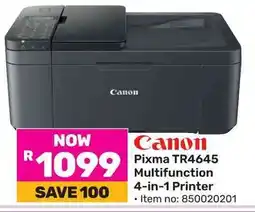 Game Canon Pixma TR4645 Multifunction 4-in-1 Printer offer