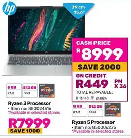 Game HP Ryzen 5 Processor offer